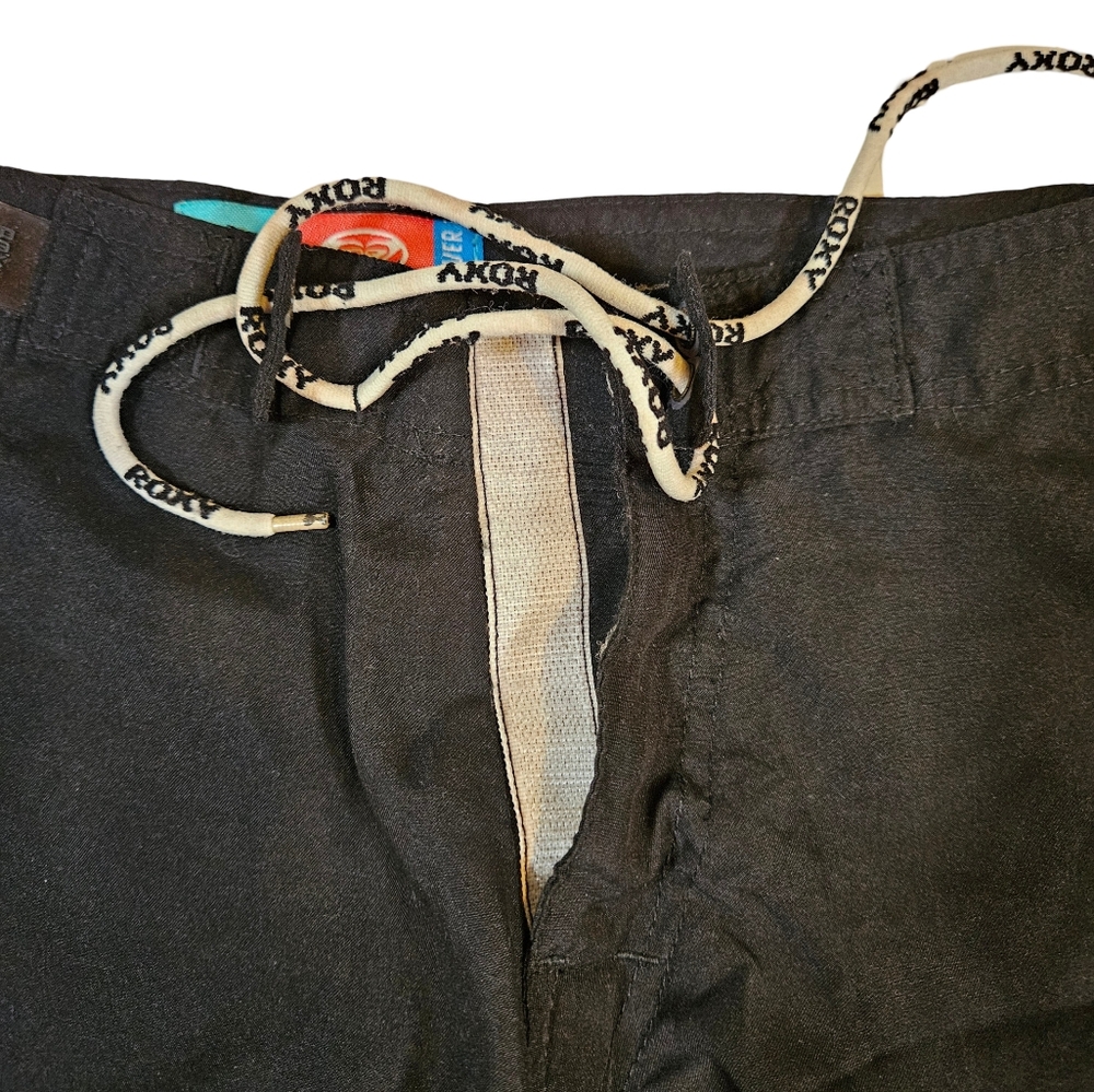 Vintage 90's Roxy Juniors Board Shorts, Black, Medium - Picture 3 of 12